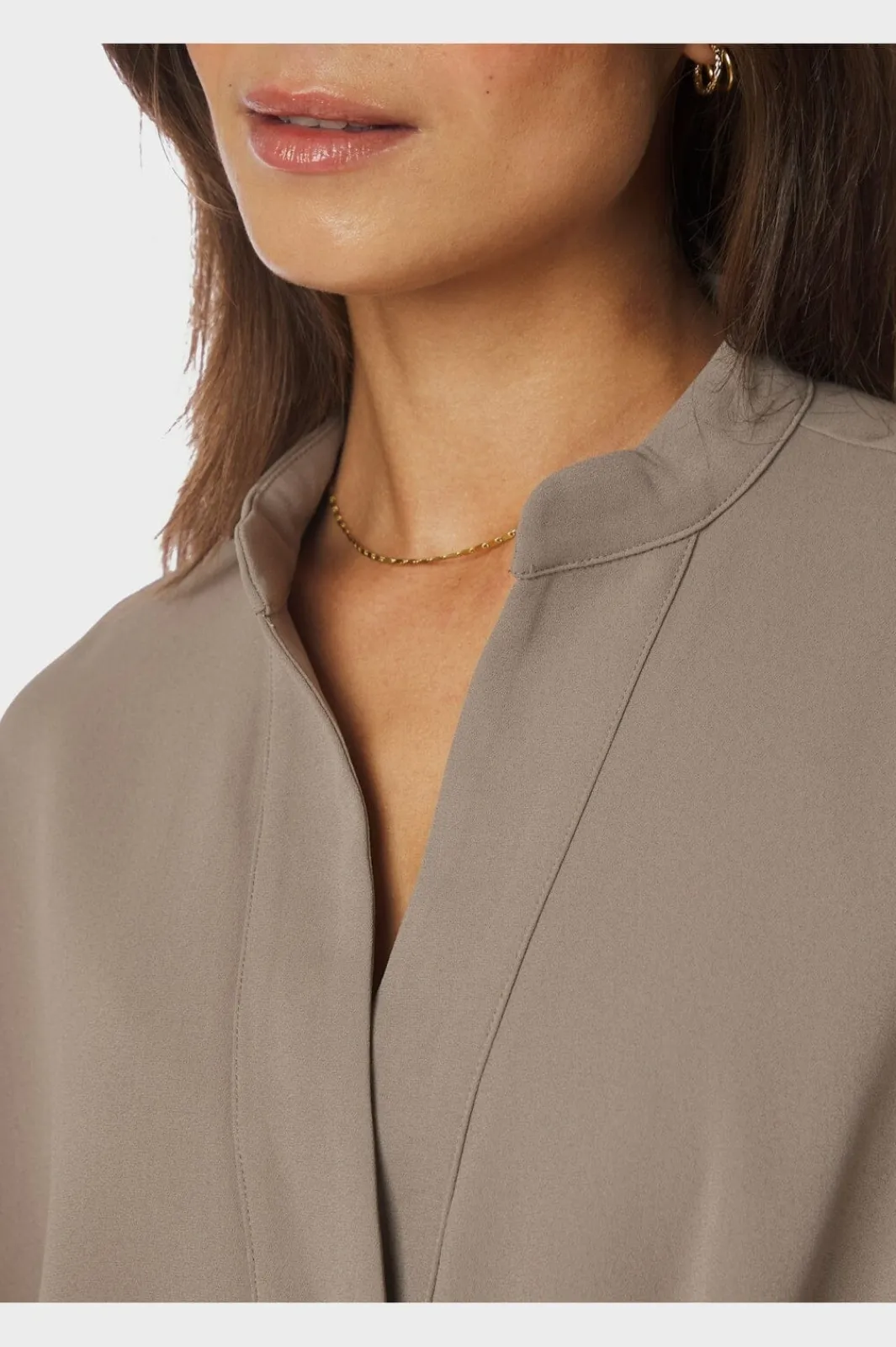 New Neo Noir Ellery Crepe Blouse 167125 214