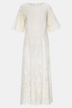 Online BYIC Ellinoric Lace Long Dress vw Vintage White