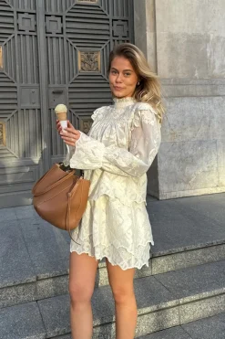 Clearance BYIC Ellinoric Lace Shirt vw Vintage White