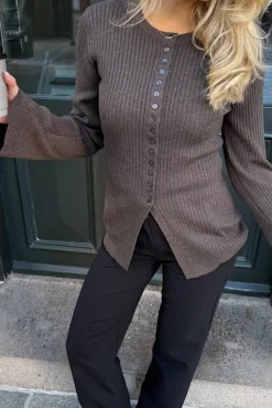 BYIC Elmaic Cardigan 1196 Dark Brown