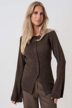 BYIC Elmaic Cardigan 1196 Dark Brown