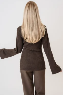 BYIC Elmaic Cardigan 1196 Dark Brown
