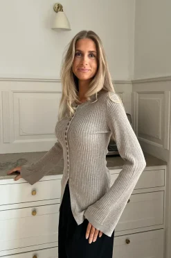 Clearance BYIC Elmaic Cardigan 1196 Light Brown