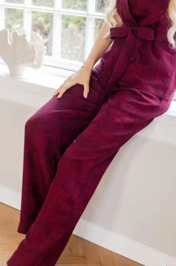 Clearance Molly&My x Julie Elgaard Elsa Jacquard Pants 167096 162