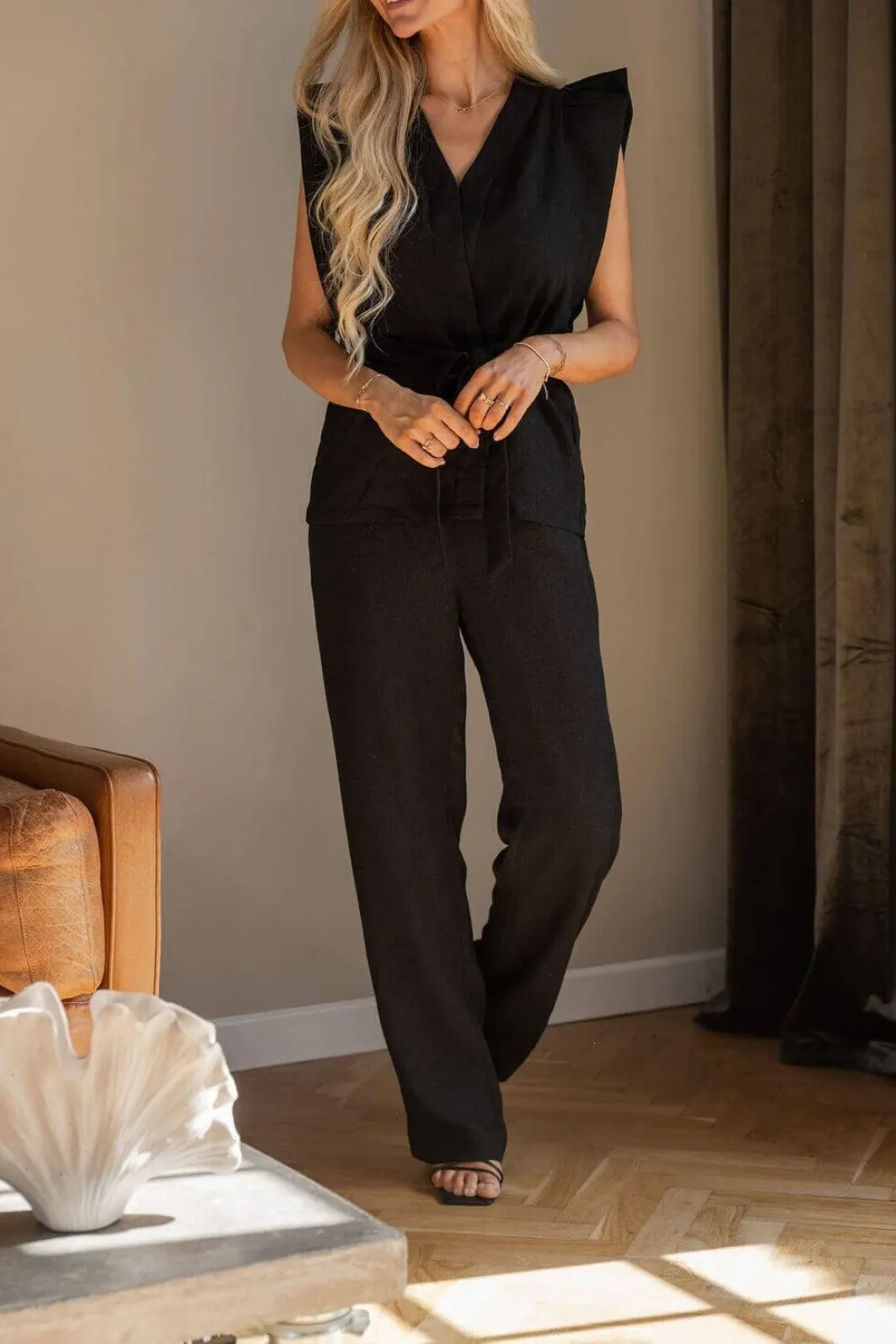 Sale Molly&My x Julie Elgaard Elsa Jacquard Pants 167096 100