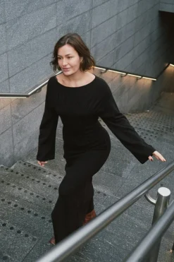 New Neo Noir Emerson Knit Dress 167046 100
