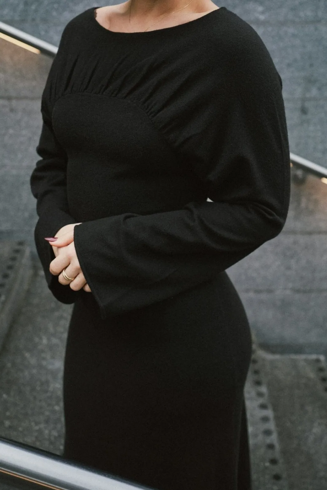 New Neo Noir Emerson Knit Dress 167046 100