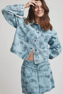 Discount Neo Noir Emilia Embrodiery Jacket 164790 140