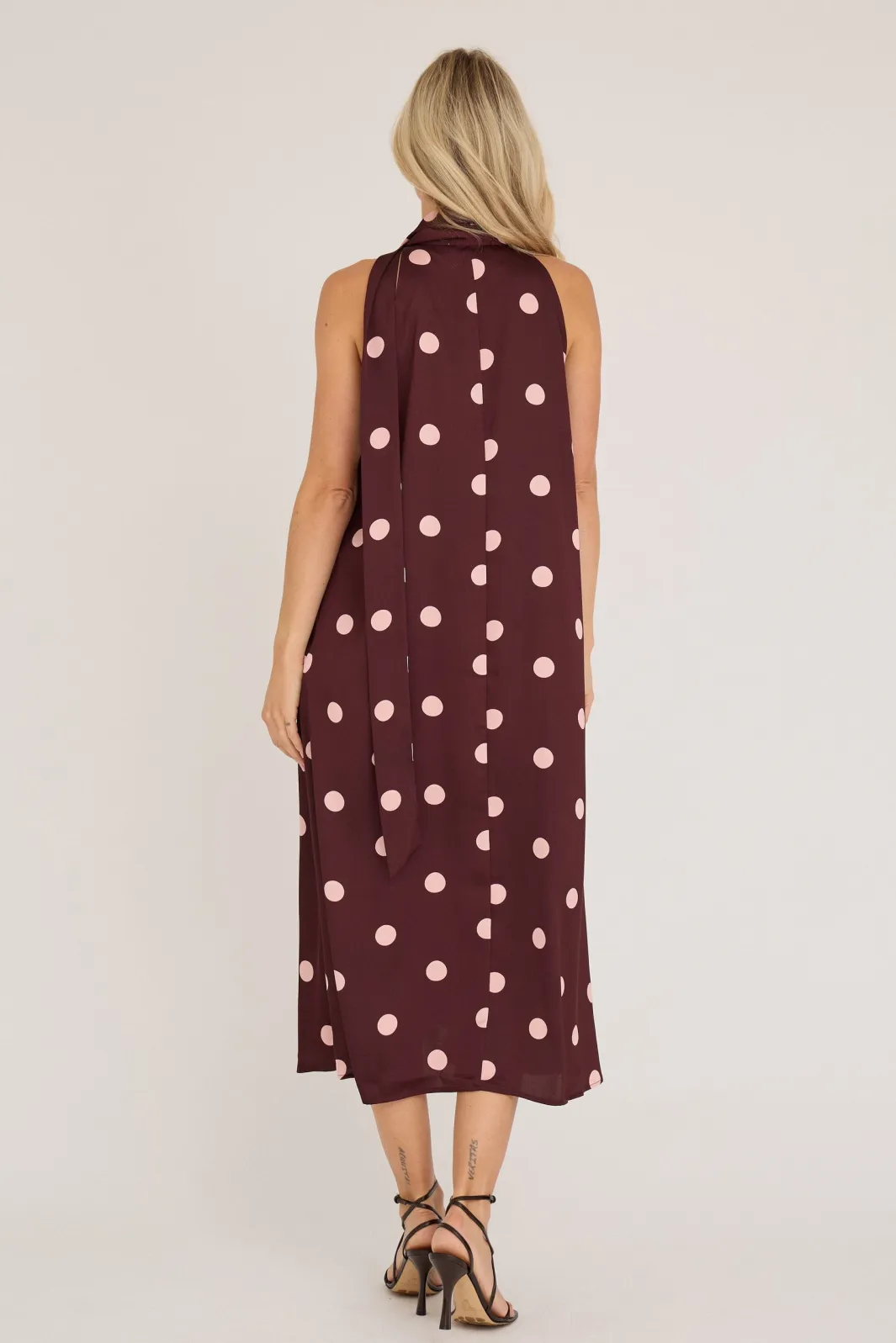 Clearance A-View Emily Dot Dress AV8191 373