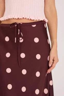 New A-View Emily Dot Skirt AV8192 373