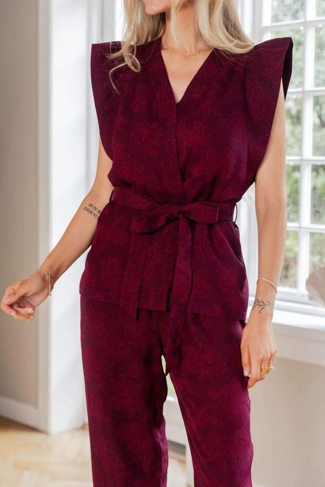 New Molly&My x Julie Elgaard Emma Jacquard Vest 167095 162