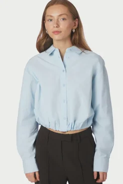 New Neo Noir Emmana C Poplin Shirt 167941 145