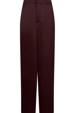 Online Neo Noir Emmett Heavy Sateen Pants 164136 Burgundy