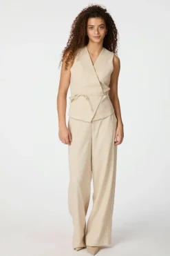 New Neo Noir Emmett Melange Pants 165059 976