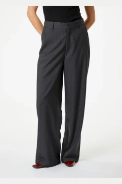 Clearance Neo Noir Emmett Pinstripe Pants Antracit