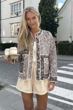 Sale BYIC Emmy Quilted Jacket Multi Paisley