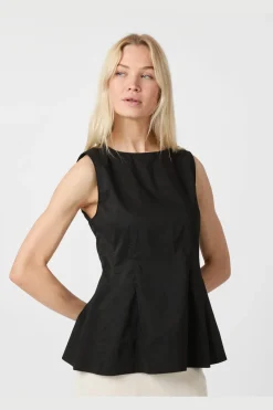 Hot Neo Noir Esteves Poplin Top 165379 100