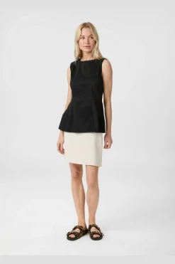 Hot Neo Noir Esteves Poplin Top 165379 100