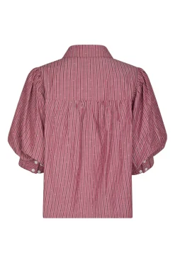 Sale Neo Noir Etta Soft Stripe Stone Shirt 166416 393