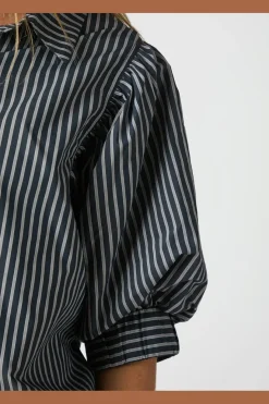 Clearance Neo Noir Etta Stripe Shirt 166862 141