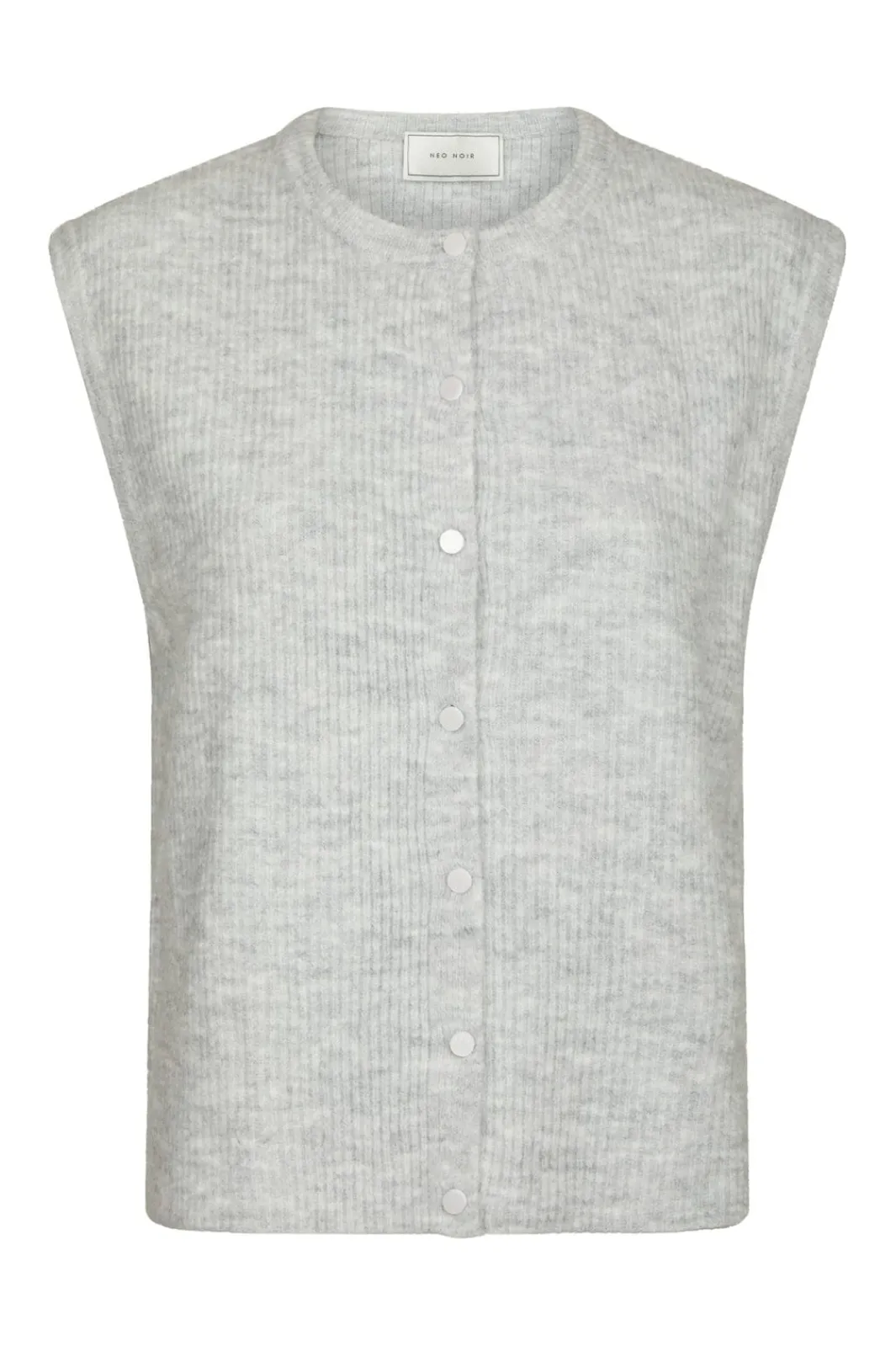 Discount Neo Noir Everest Knit Vest 164870 103