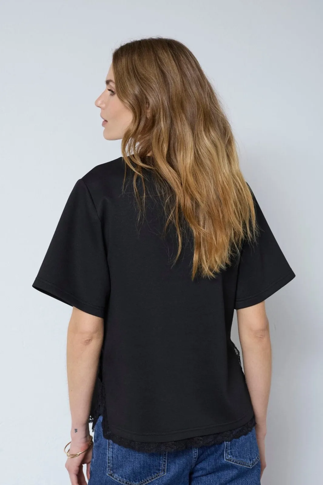 Best Co´Couture Evicc Lace Tee 43031 96