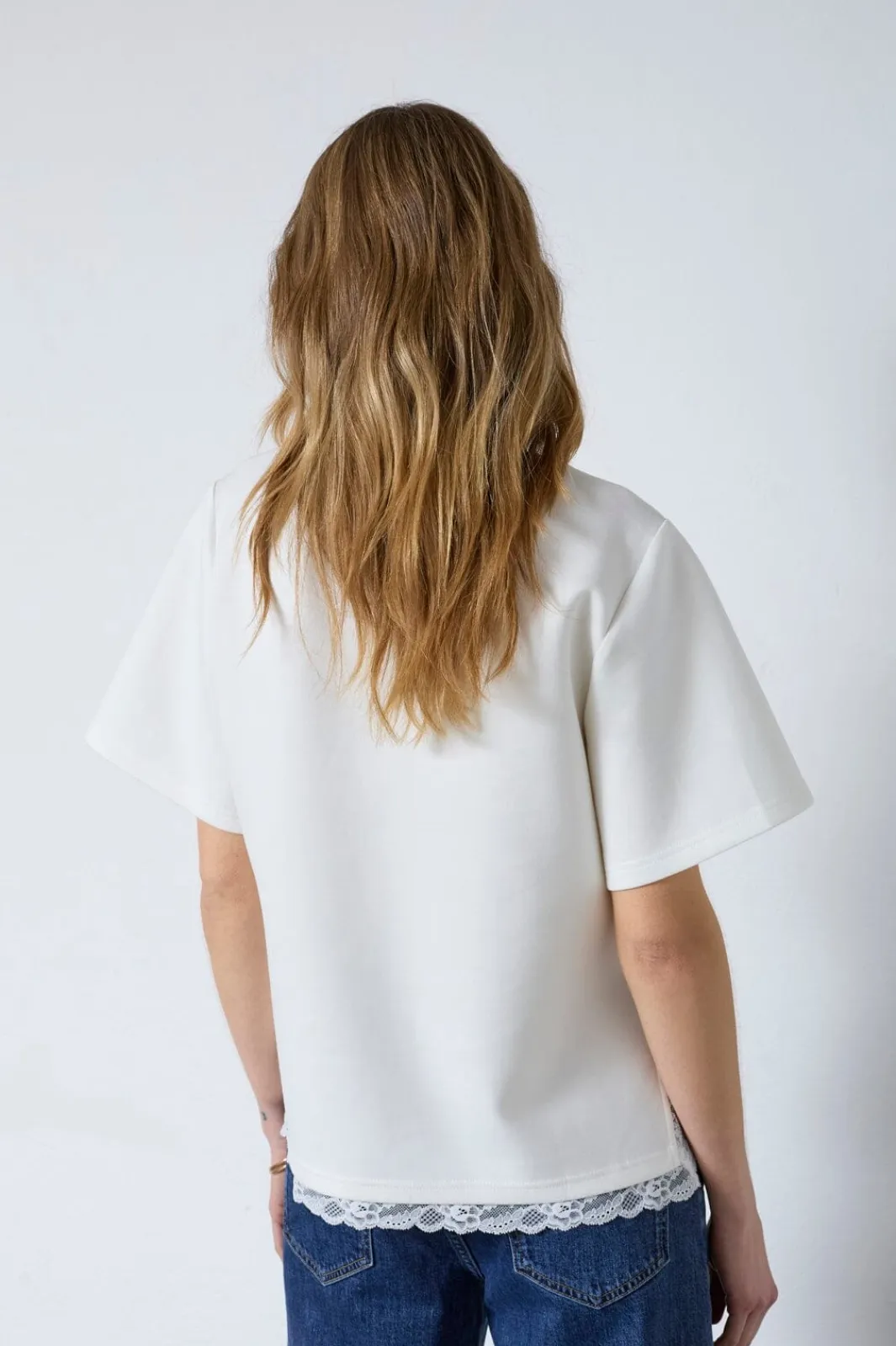 Sale Co´Couture Evicc Lace Tee 43031 4000