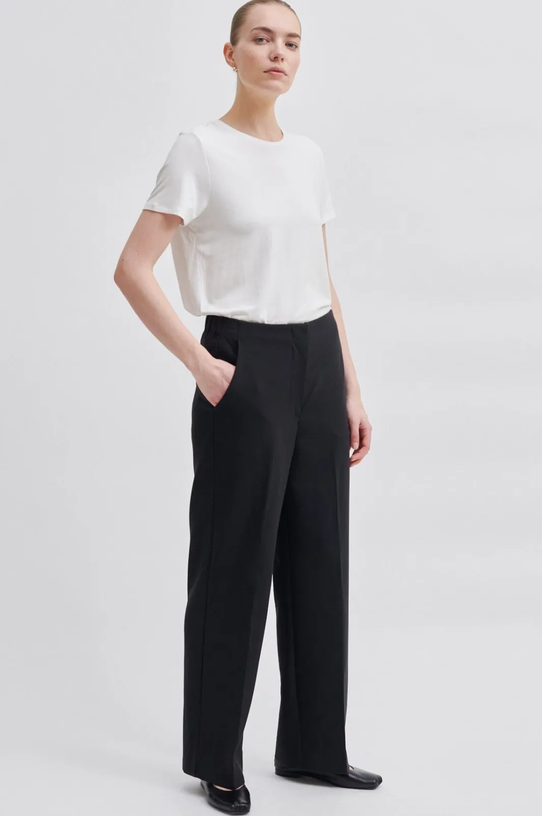 Best Second Female Evie Classic Trousers 54385 8001 Black