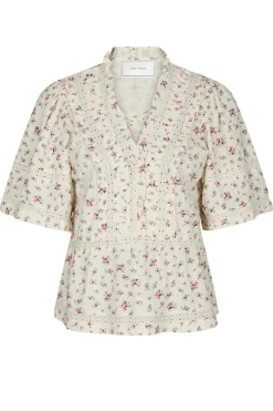 New Neo Noir Evienne Floral Blush Top 626 165