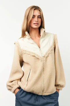 Sale Lollys Laundry Falll Jacket Ls90019-6013 02 02 Creme
