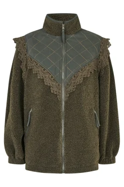 Sale Lollys Laundry Falll Jacket Ls90019-6013 42 Dark Green