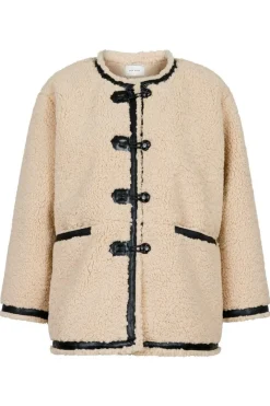 Online Neo Noir Fanny Teddy Jacket Camel