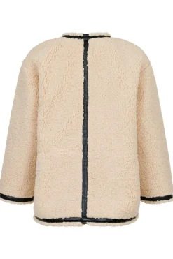 Online Neo Noir Fanny Teddy Jacket Camel