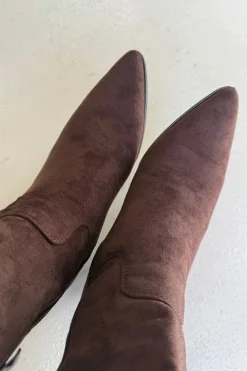 Bloom Fawn Boots Dark Maroon