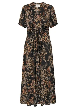 Outlet Karmamia Faye Dress 2306 Melange Noir