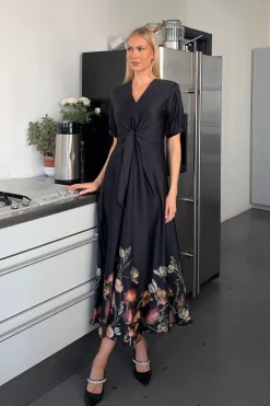 Best Karmamia Faye Dress 2307 Black Blossom