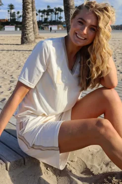 Sale Liberte Felia-Shorts 22230 Creme Simili
