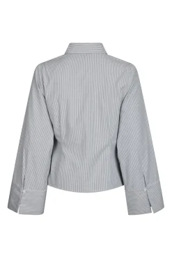 Discount Neo Noir Fenli Striped Shirt 165677 130
