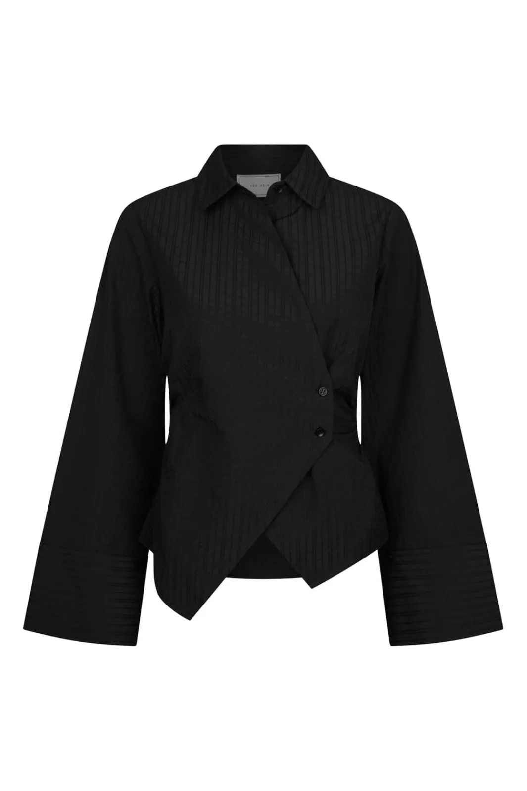 Sale Neo Noir Fenli Tone Stripe Shirt 167434 100