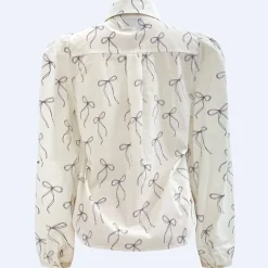 Liberte Flora Ls Blouse 21598 Creme Bow
