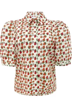 Outlet Liberte Flora-Ss-Blouse 22181 Strawberry