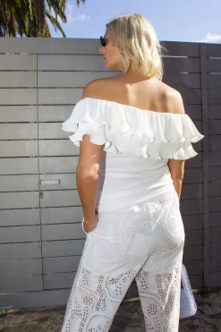 Best Cras Flounce Top C424 1007