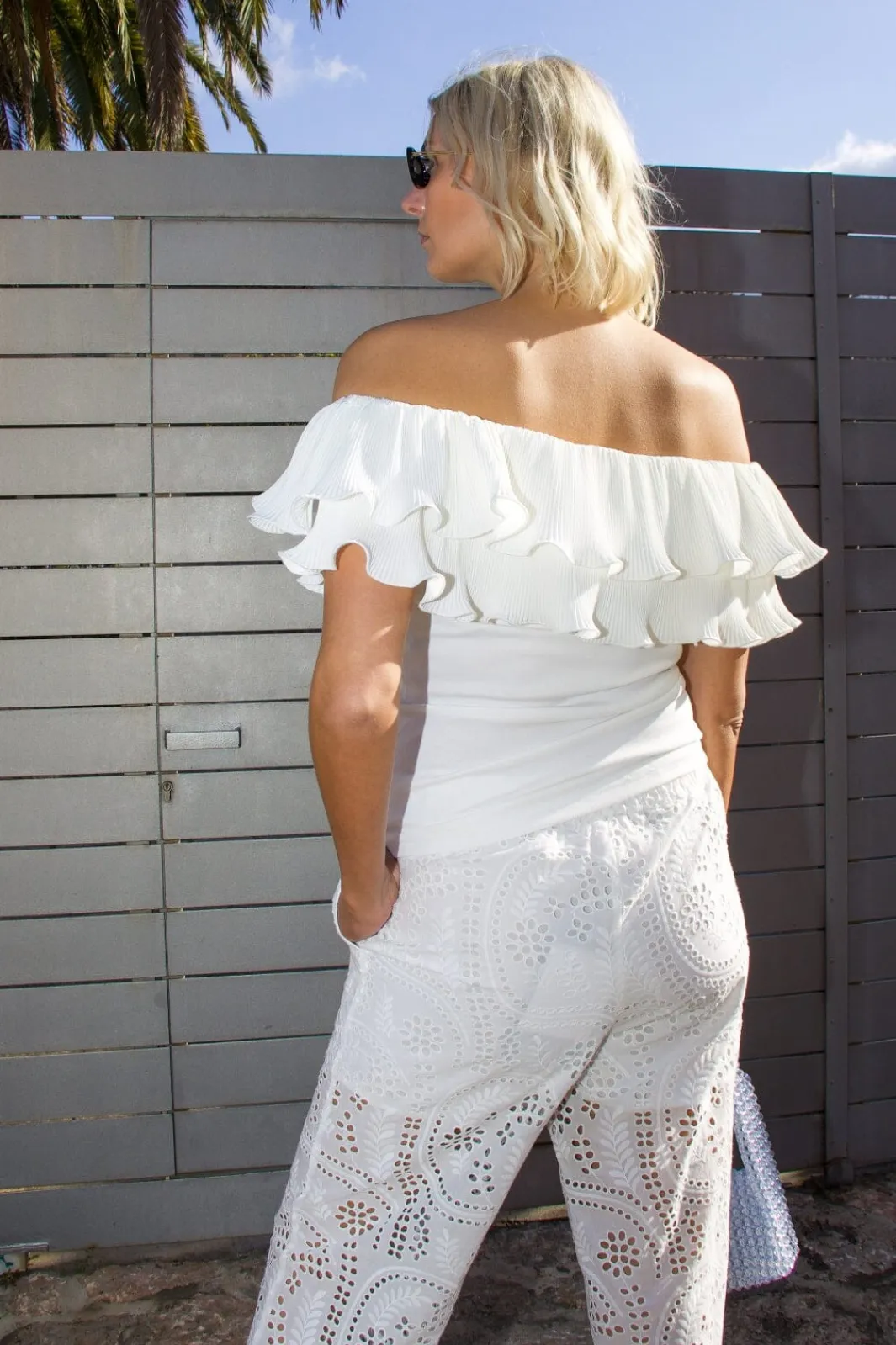Best Cras Flounce Top C424 1007