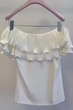Best Cras Flounce Top C424 1007