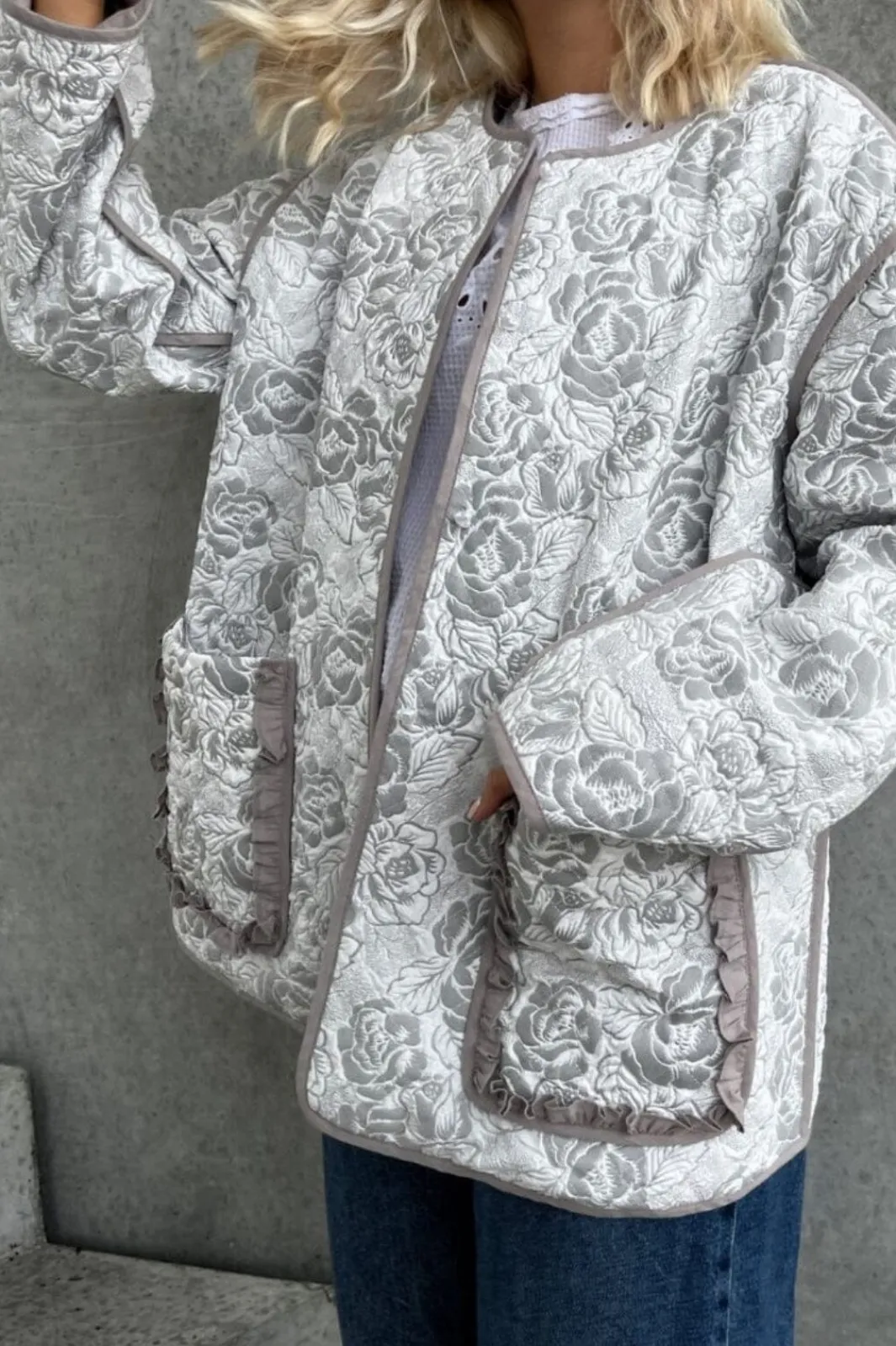 Outlet Stories From The Atelier By Copenhagen Shoes For Keep Jacket 0028 Grey