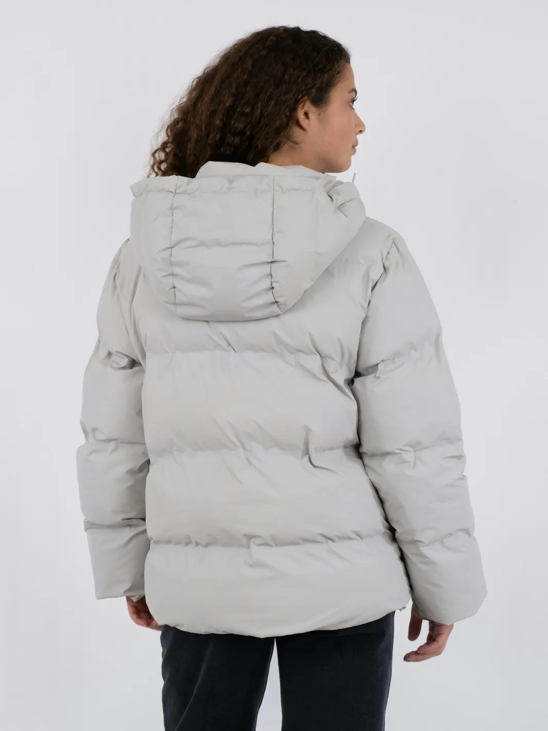 Best Neo Noir Fox C Puffer Jacket Ivory