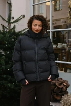 Clearance Neo Noir Fox C Puffer Jacket Black