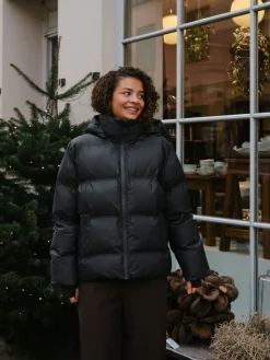 Clearance Neo Noir Fox C Puffer Jacket Black
