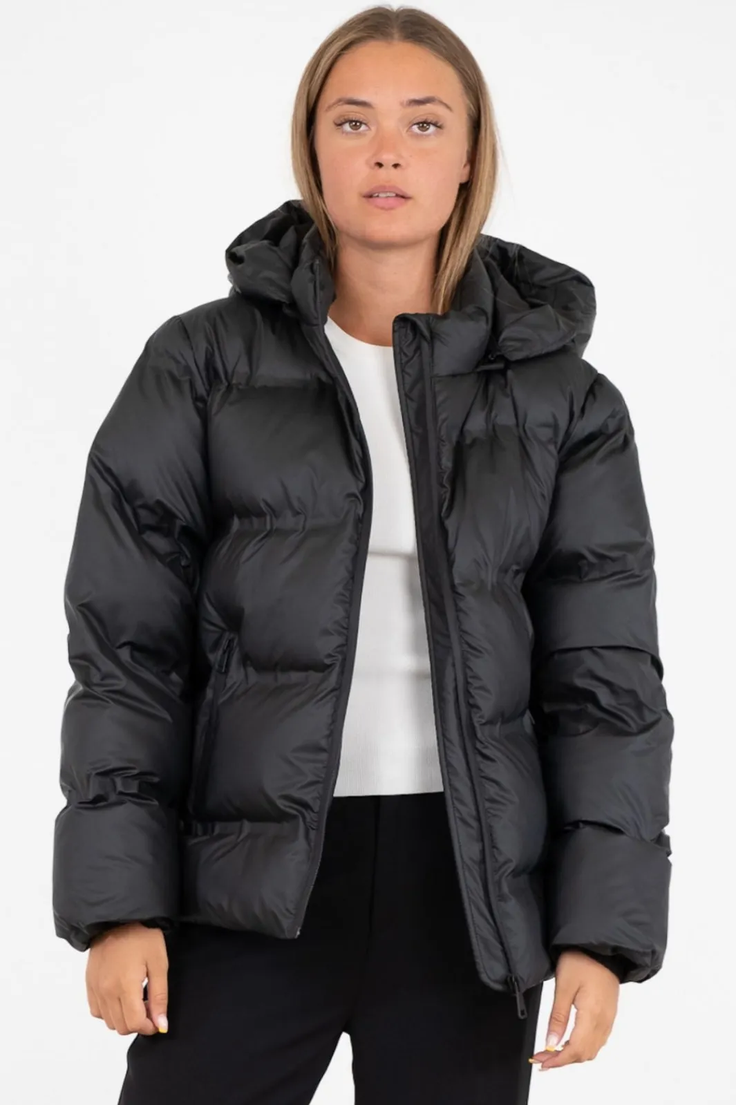 Clearance Neo Noir Fox C Puffer Jacket Black