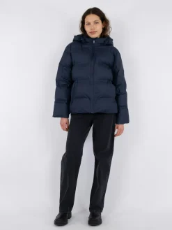 Hot Neo Noir Fox C Puffer Jacket Navy